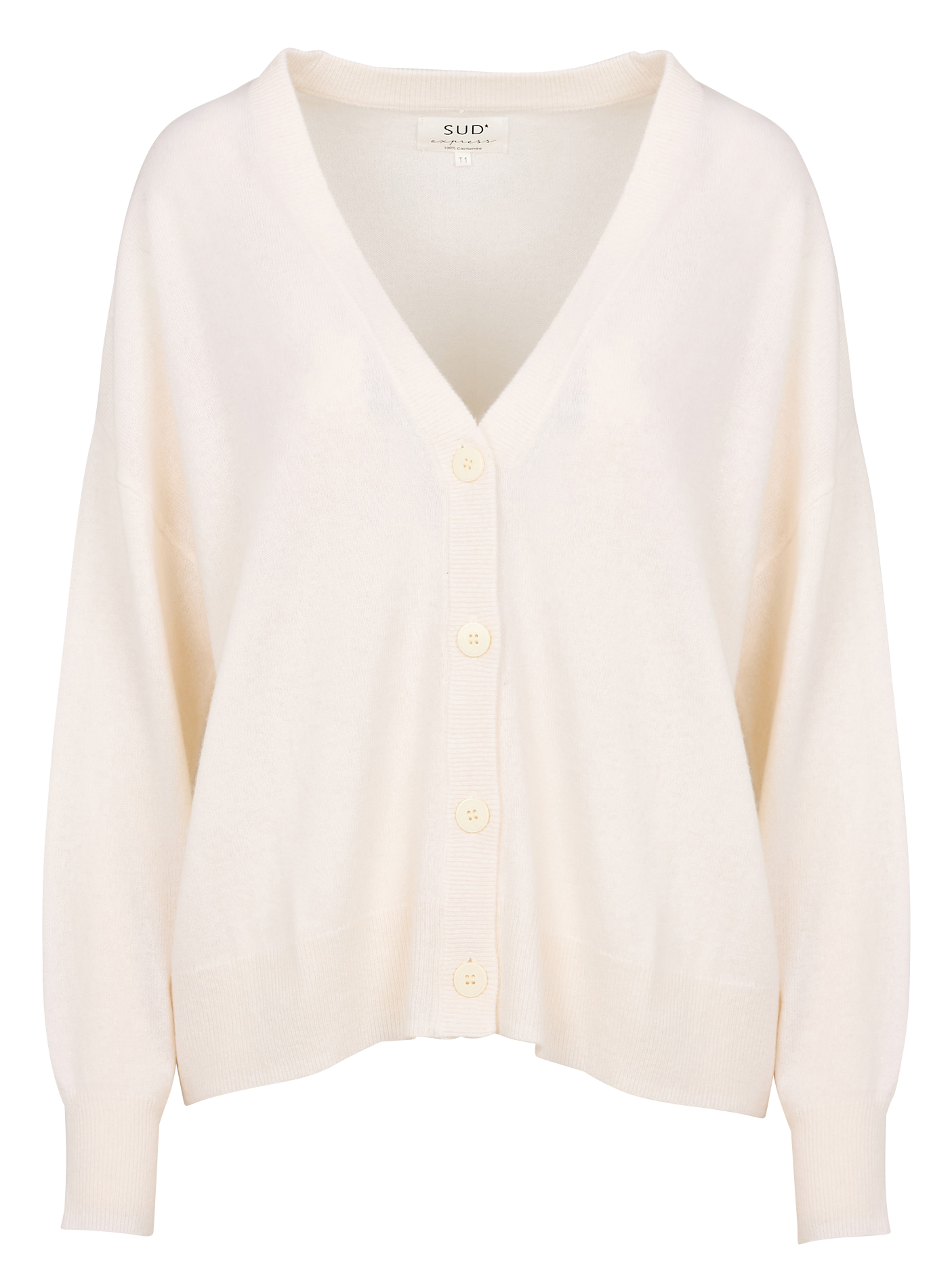 GALBIX - Gilet ample en cachemire | Blanc