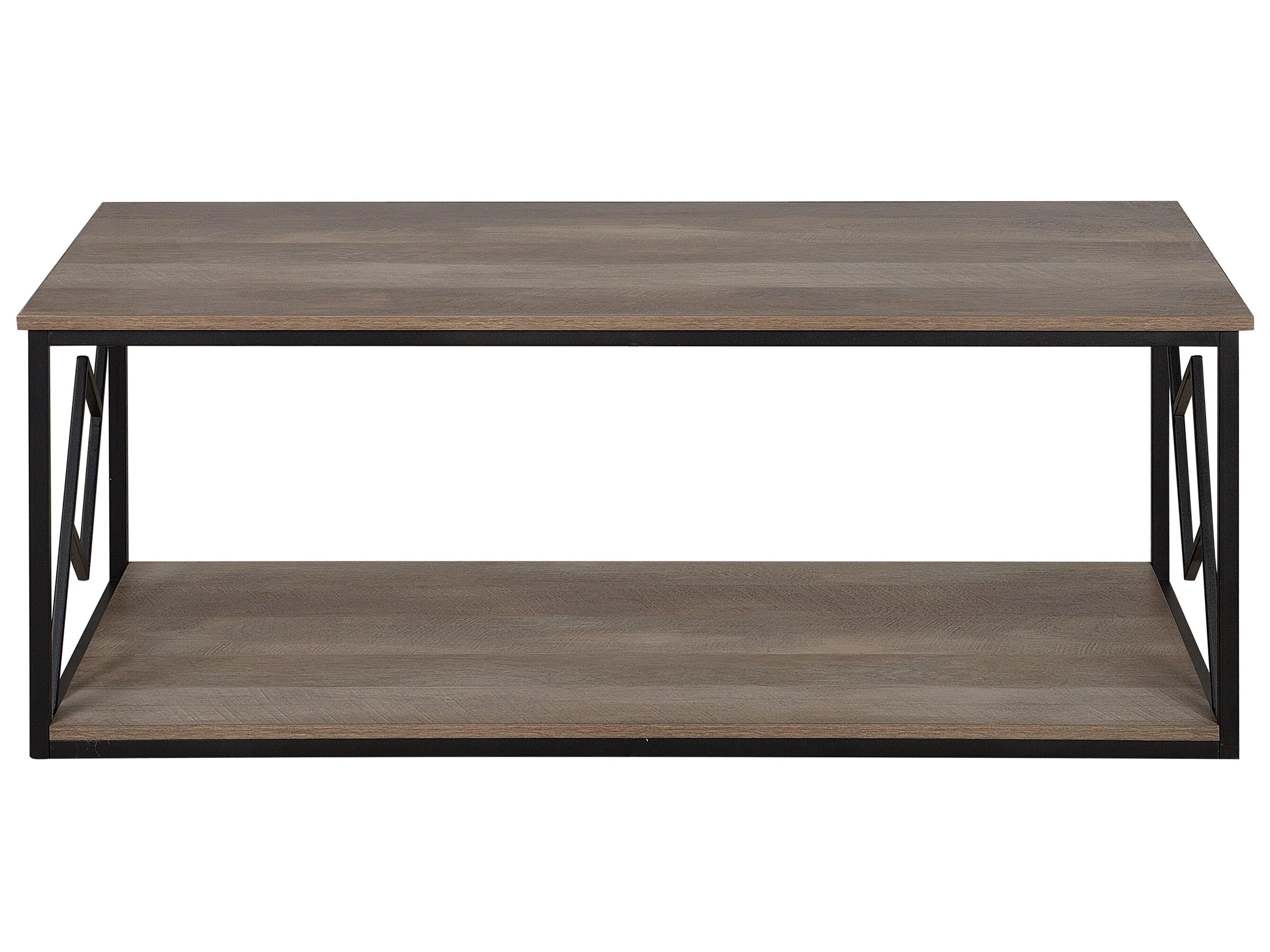 Salontafel FORRES Bruin/zwart