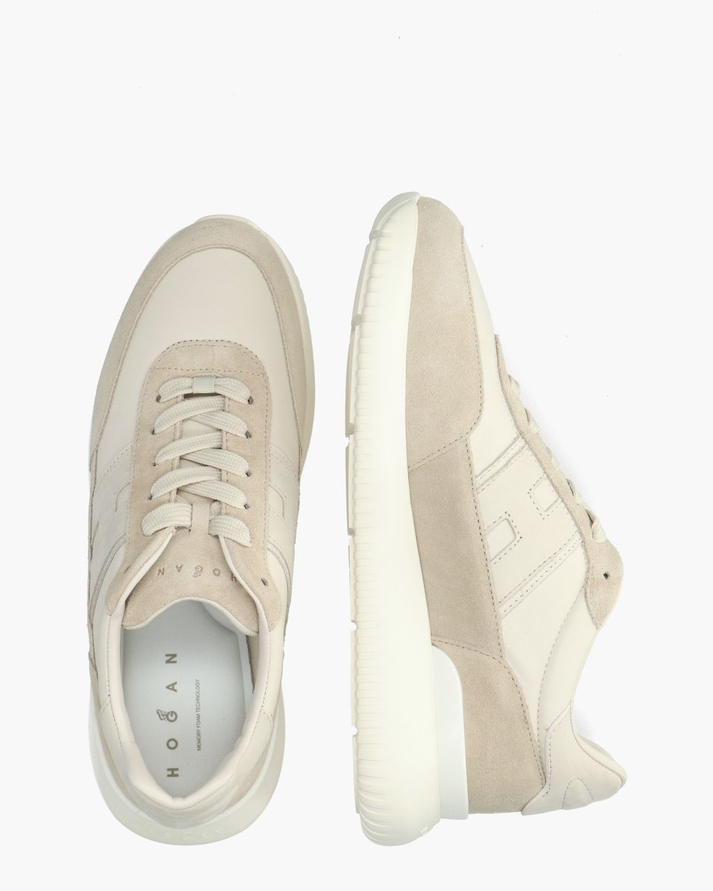 Hogan Interactive³ Off-White/Beige Herensneakers