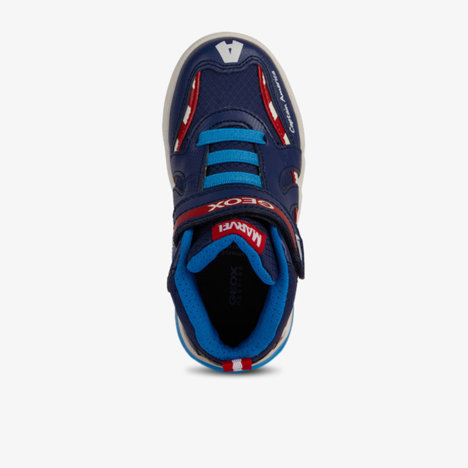 GEOX J GRAYJAY BOY C Sneaker High blau