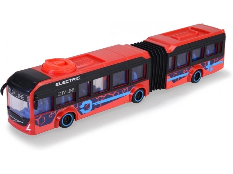 Dickie Toys City Volvo City Bus Lenkbarer City Bus zum Spielen