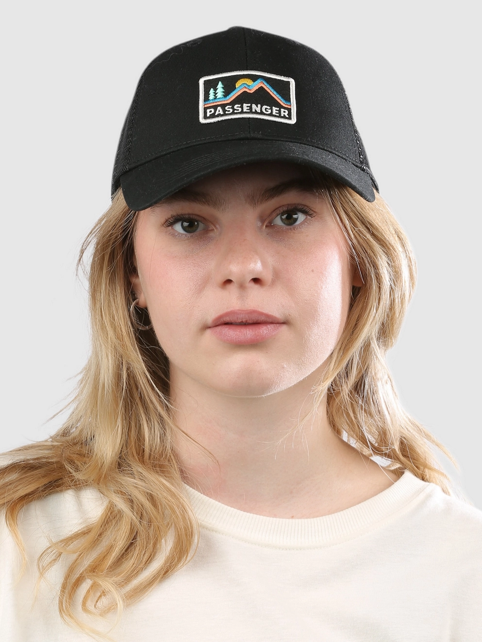Passenger Made To Roam Mesh Snapback Cap phantom black