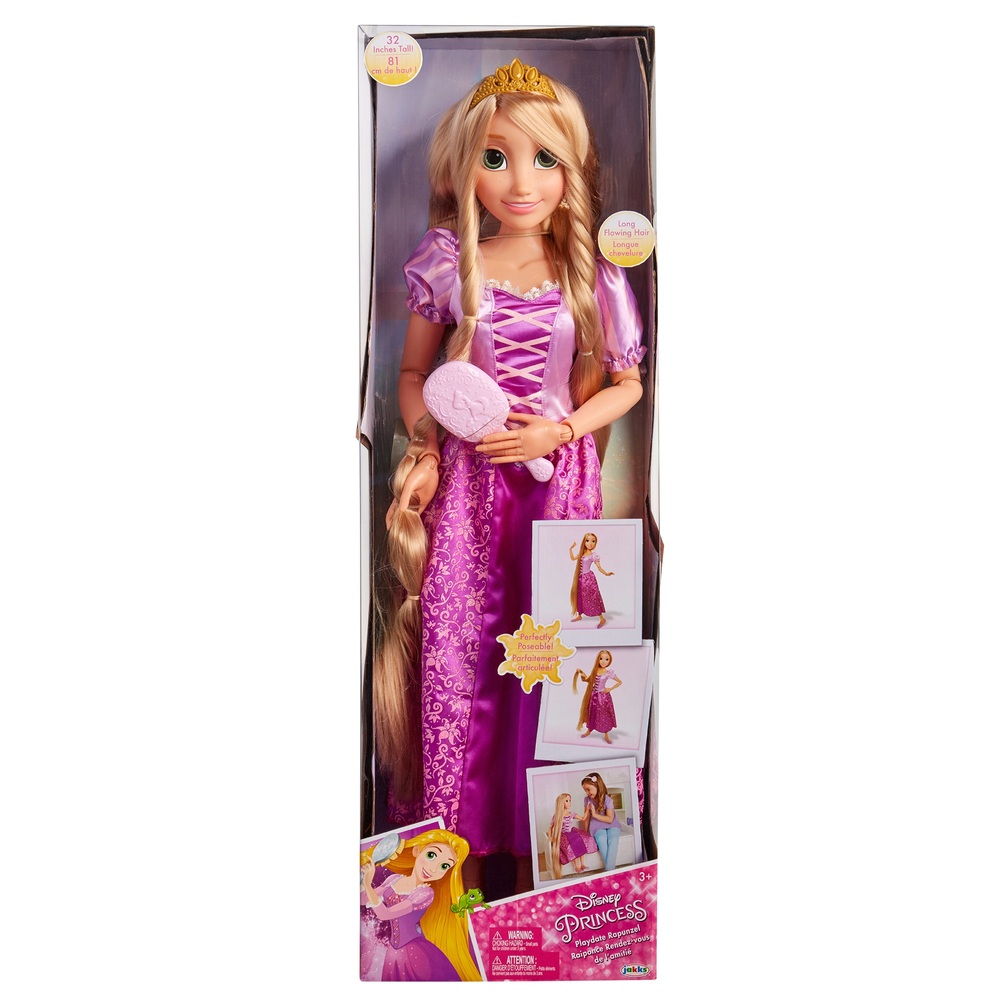 Prinzessin 80 cm Spielpartner Rapunzel Puppe