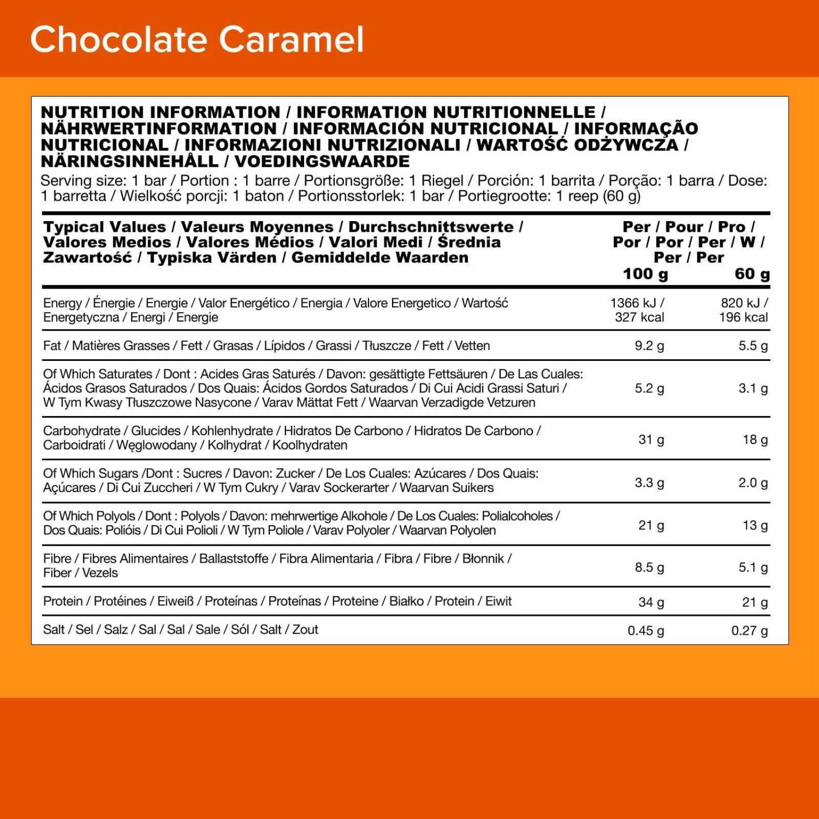 Barra de Proteína Optimum Nutrition ON Shake 60g