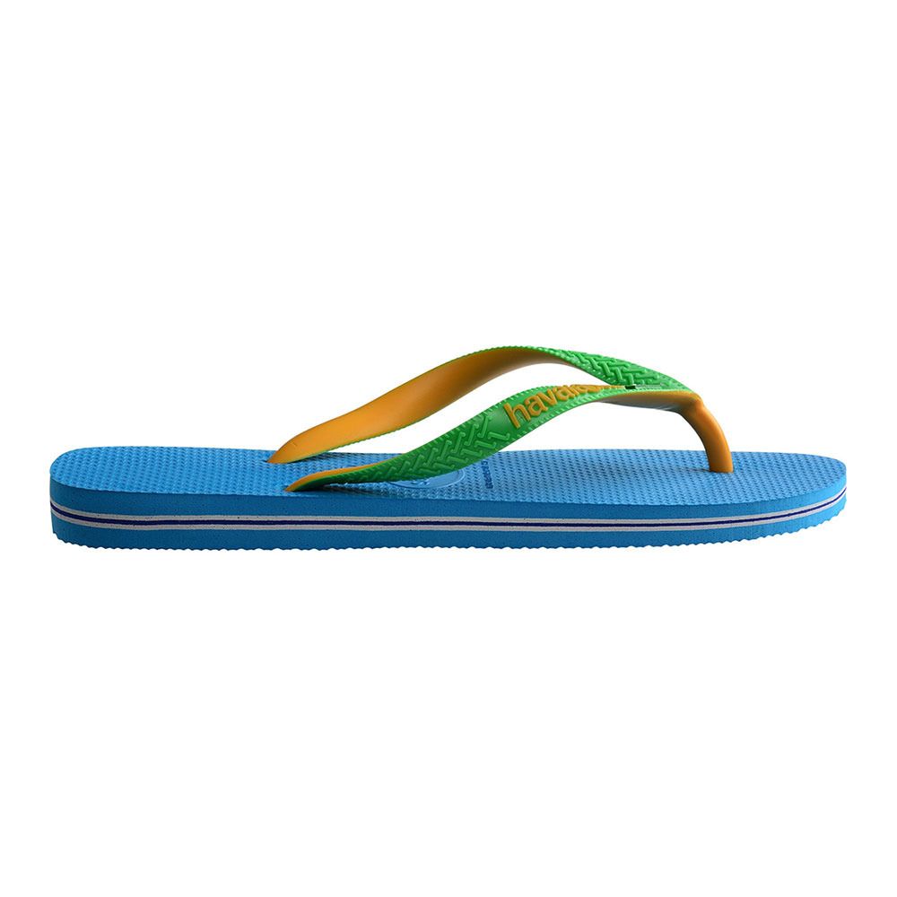 Havaianas BRASIL MIX - Tongs turquoise/pop yellow