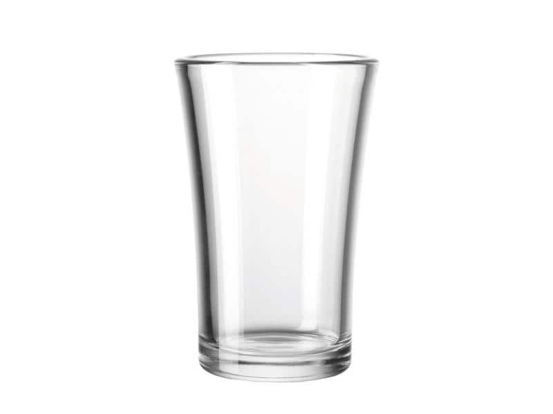Leonardo Vase Bloom 22 cm Transparent Vase aus Farbglas, Transparent
