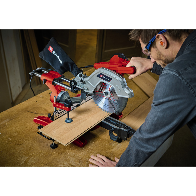 Einhell TE-SM 10 L dual radiaal afkort/verstekzaag 2.100W