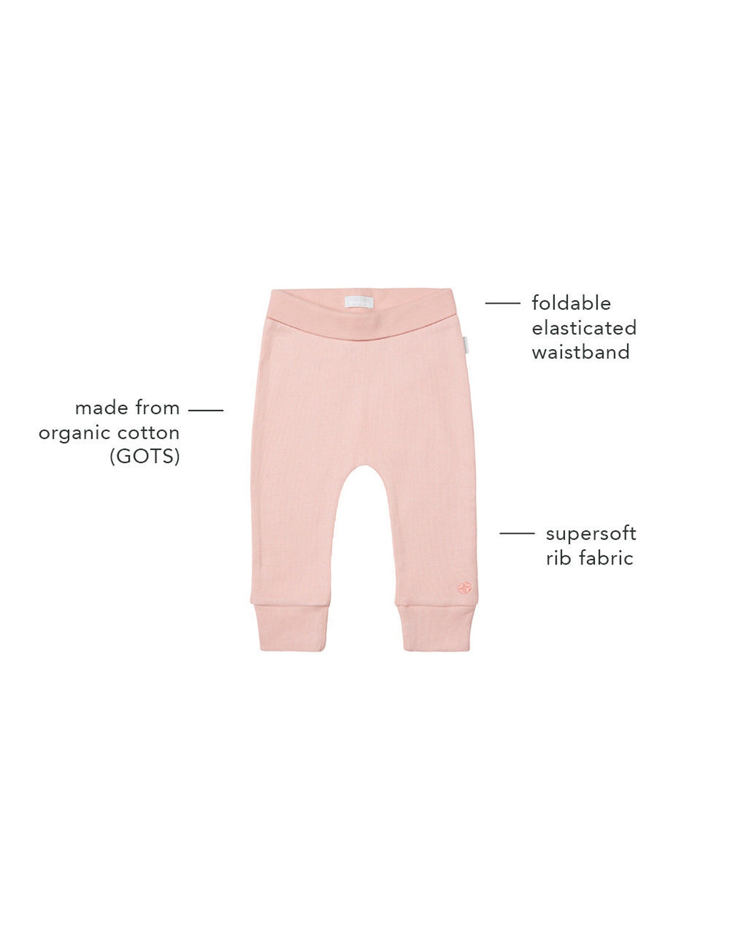 Noppies Baby Hose Naura Rose Smoke