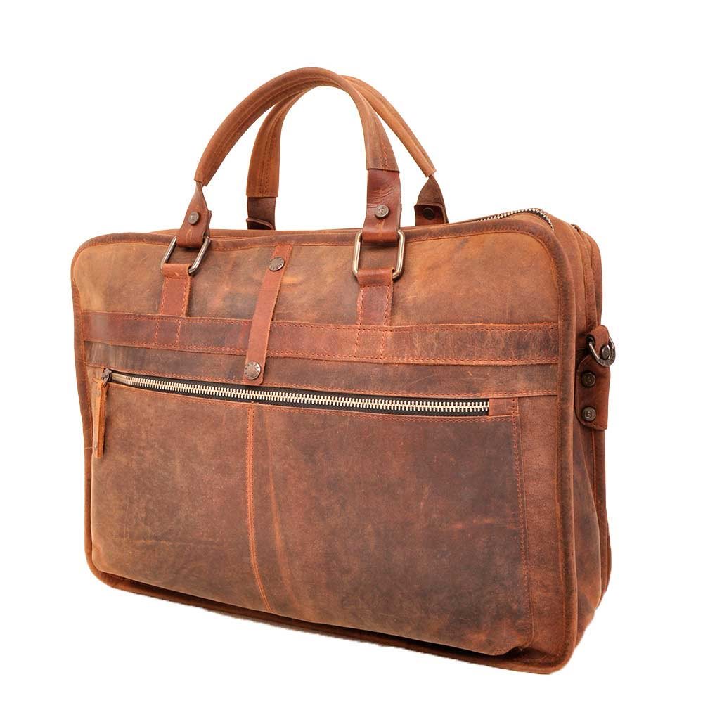 Berba Barbarossa Laptoptas 17'' coffee
