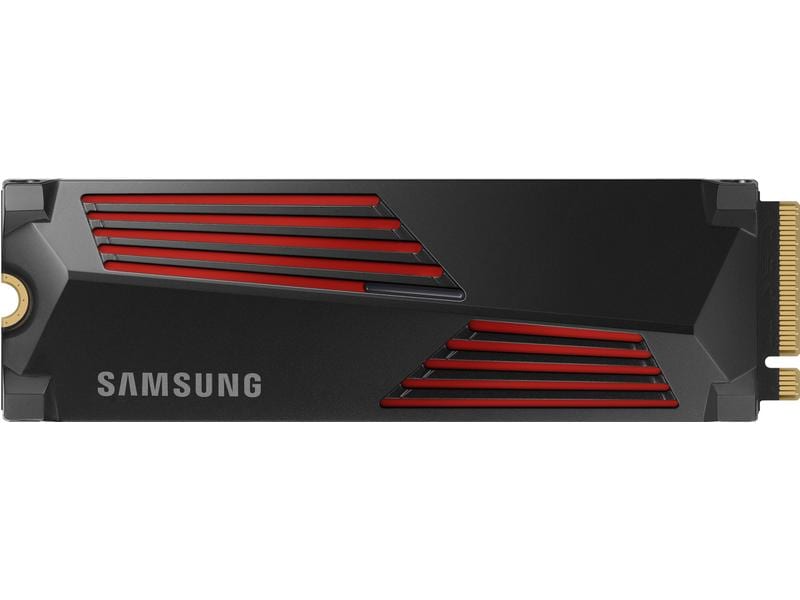 Samsung SSD 990 PRO Heatsink M.2 2280 NVMe 4000 GB M. 2-Solid State Drive für Gamer mit 4000 GB und Kühlkörper