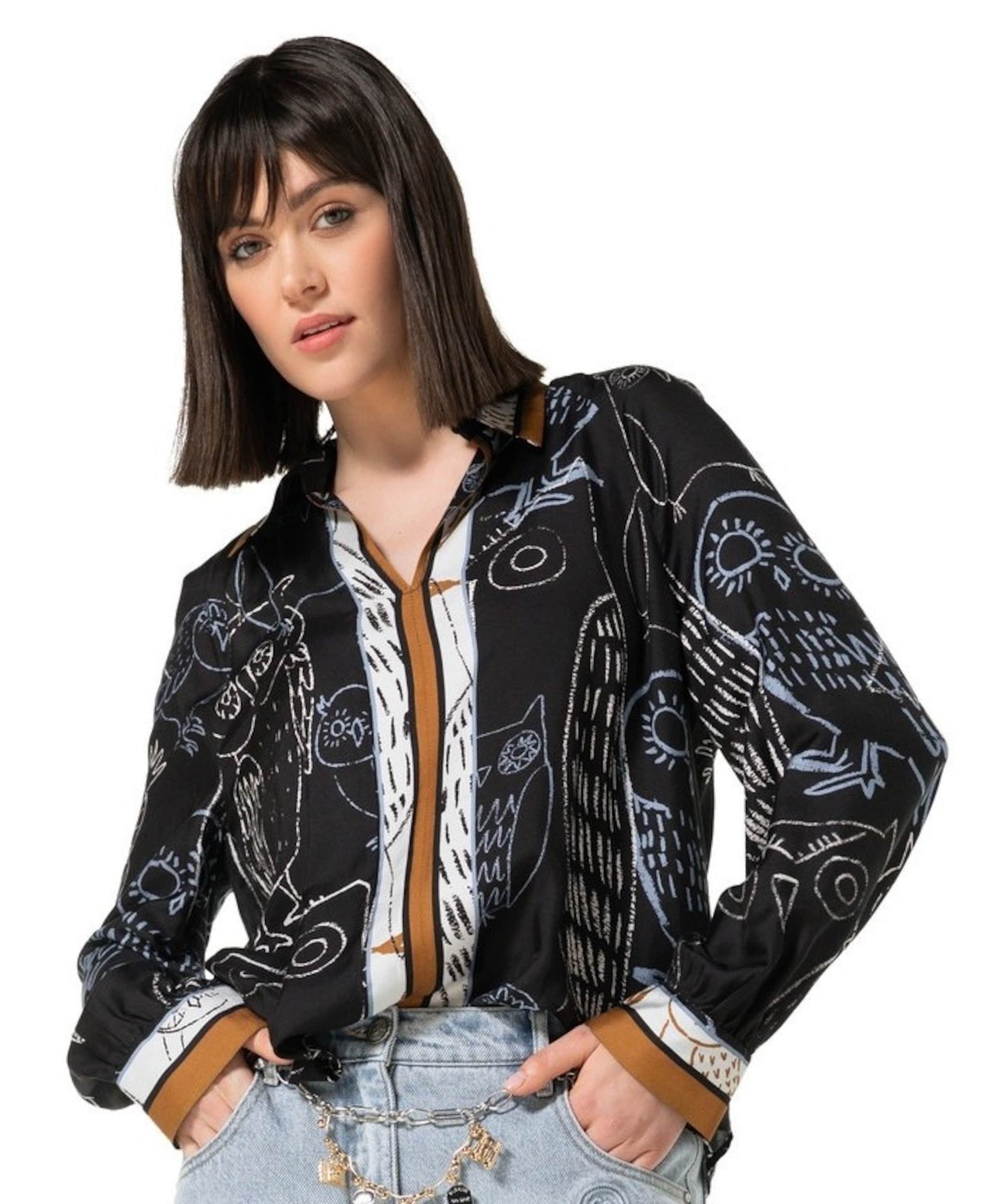 Caroline Biss Dames blouse blauw