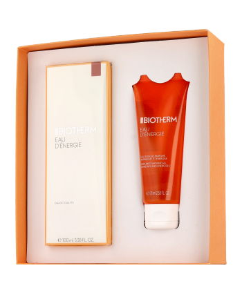 Biotherm Eau d'Énergie Set mit Shower Gel 100ml-75ml