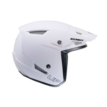 Casque trial Kenny TRIAL UP SOLID 2025 - Blanc / Bleu