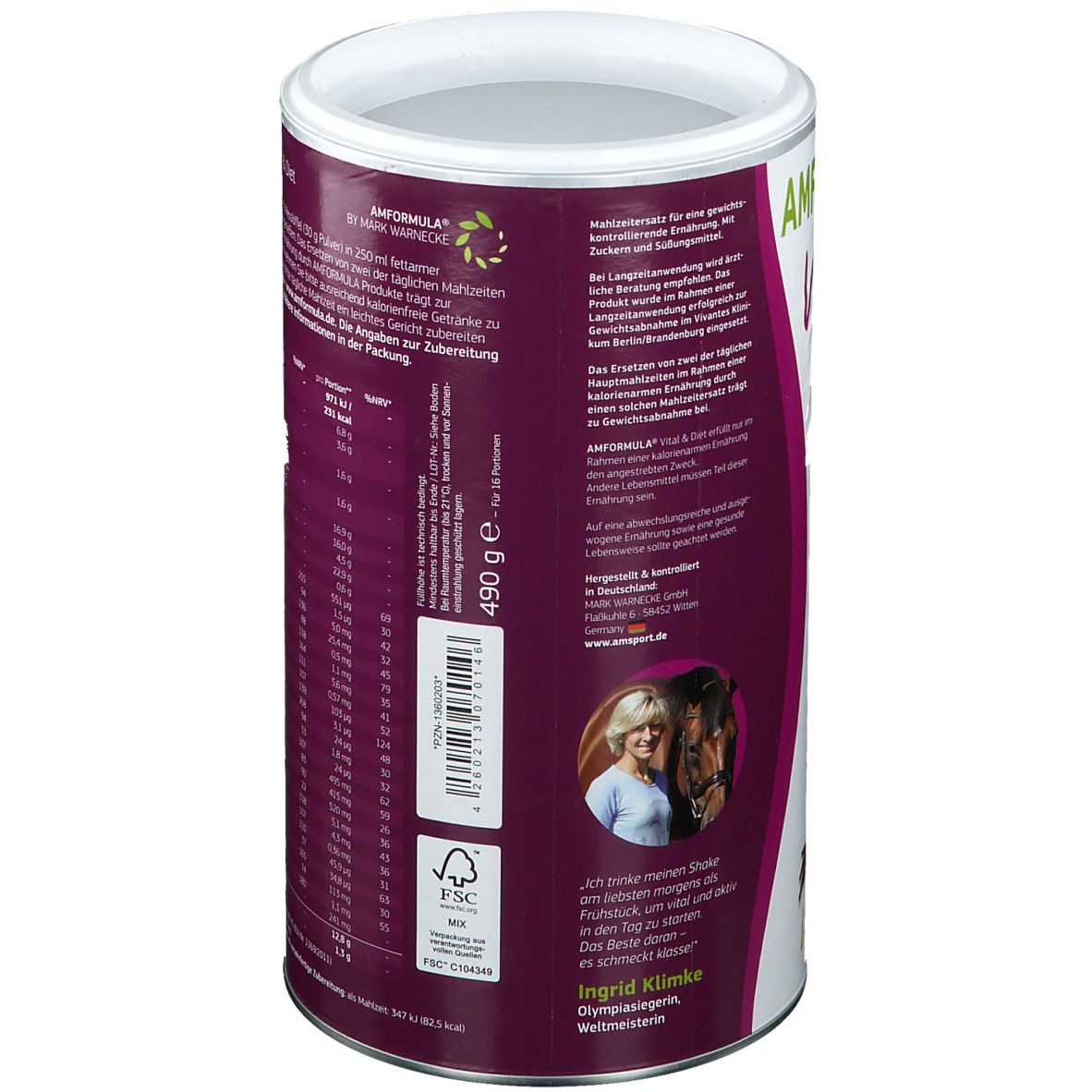 Amformula® Diet Vanille
