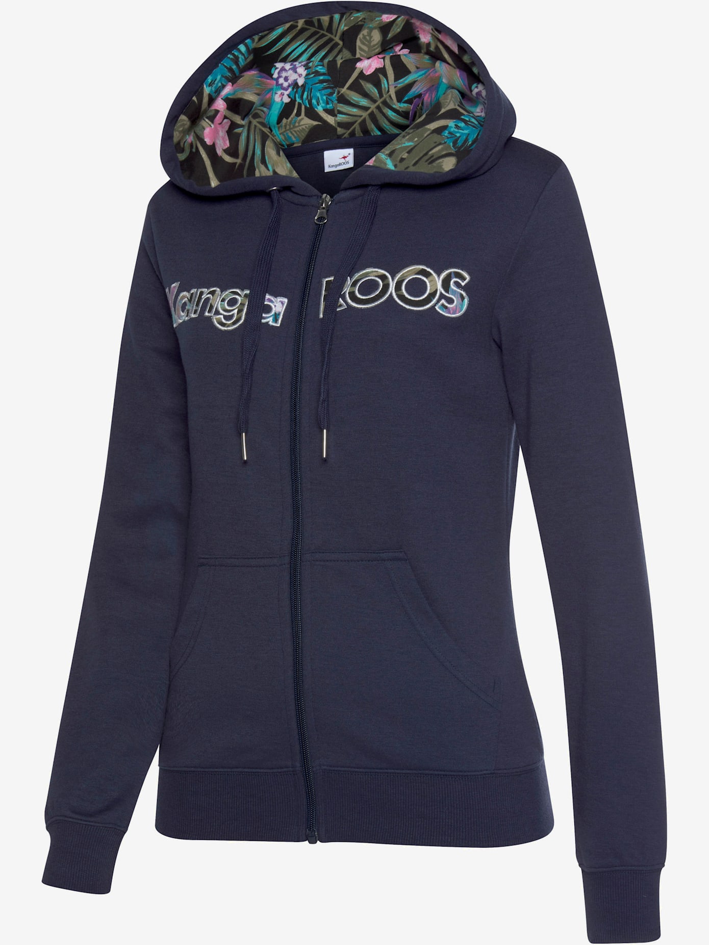 Veste à capuche broderie kangaroos