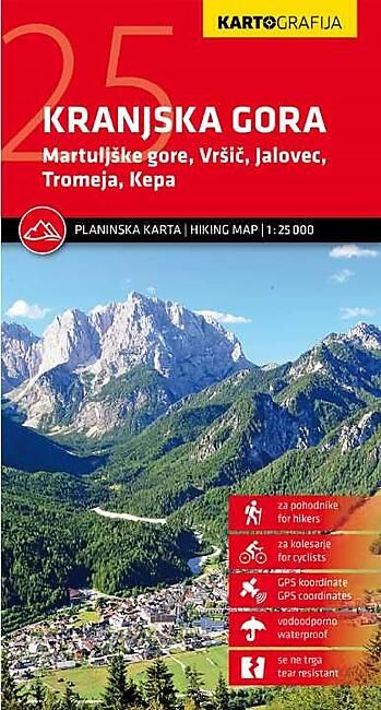 KARTO - KRANJSKA GORA 1 25 000