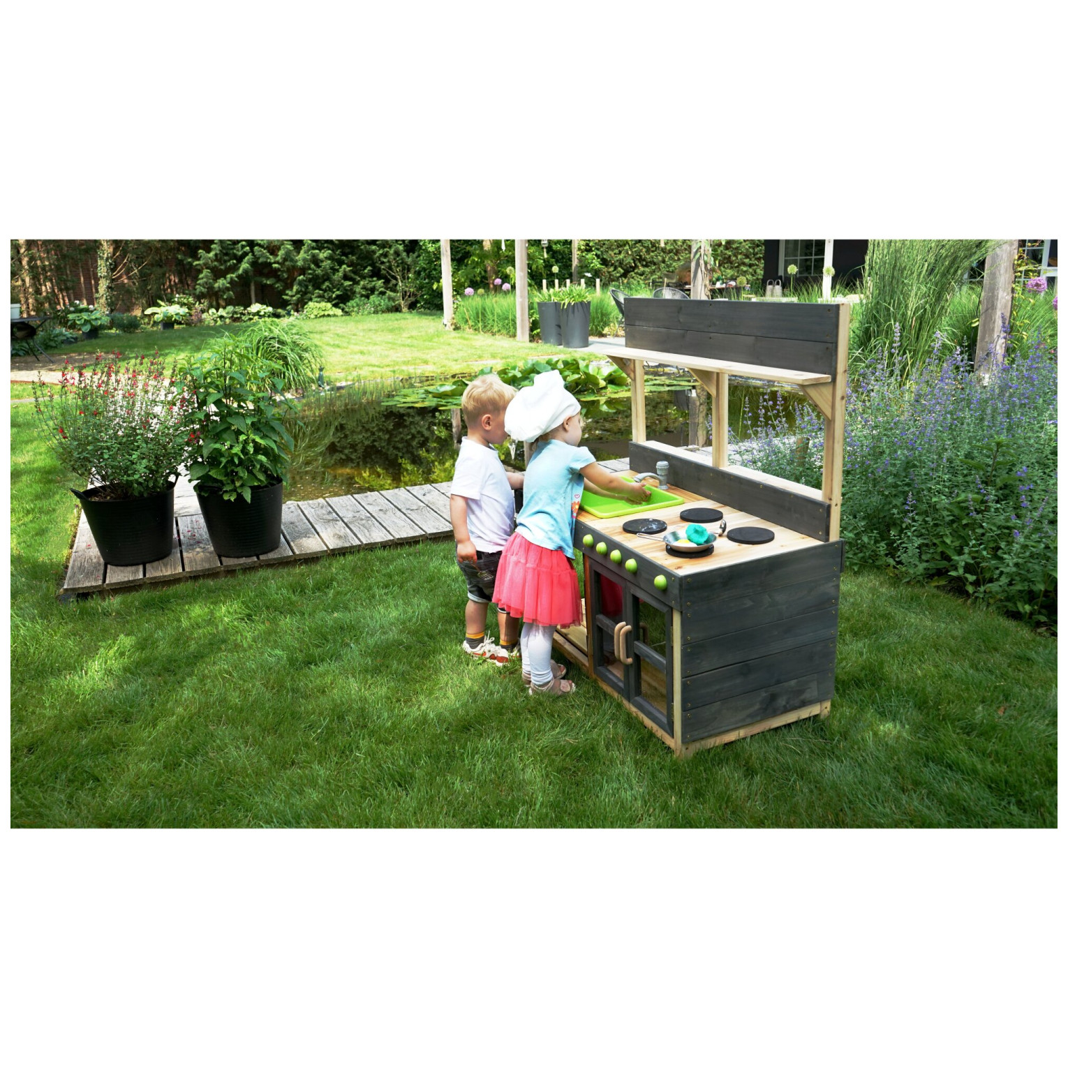 EXIT Yummy 200 houten buitenkeuken - naturel