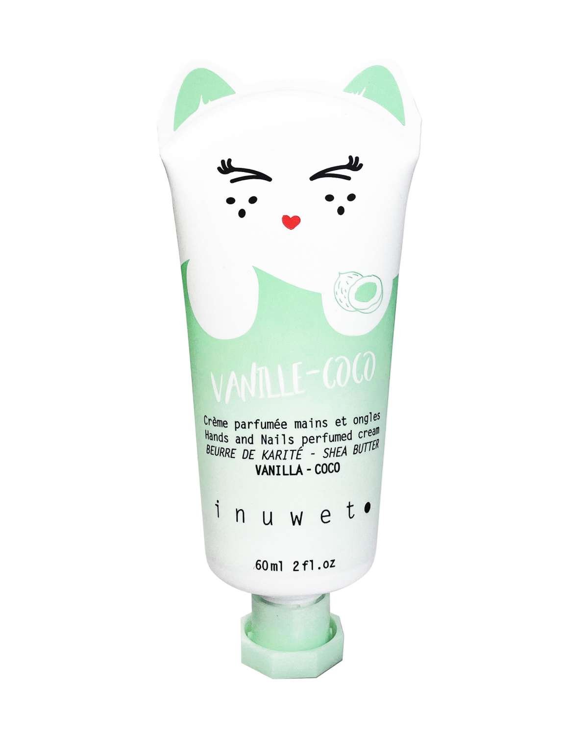 Håndkrem m/ Sheasmør – Søt Lukt, Kokos | Cat’s Hands and Nails Cream 60ml