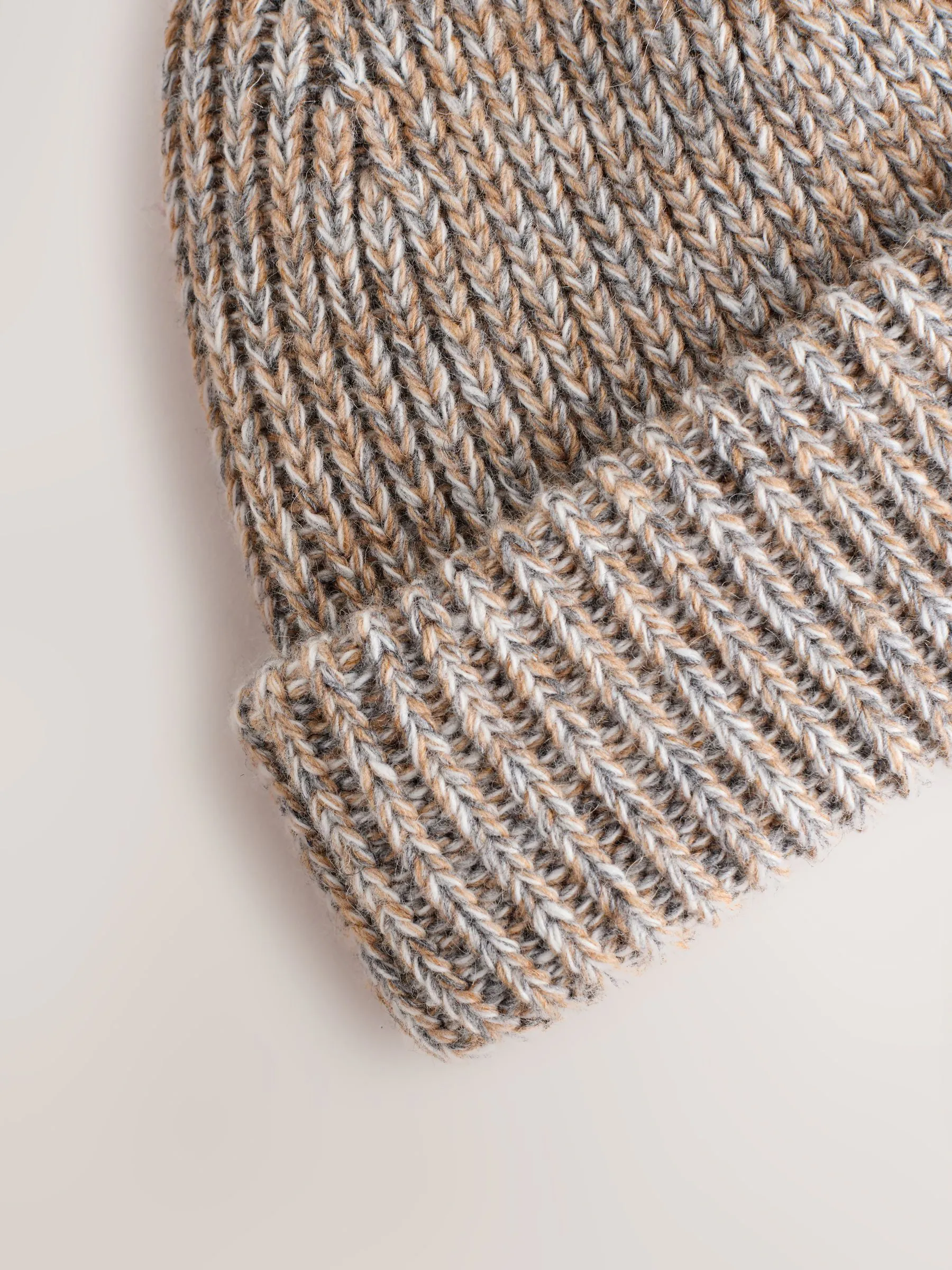 Naturel bruin - Beanie-muts