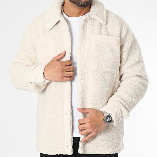 Surchemise Polaire Sherpa 22026933 Beige Ecru