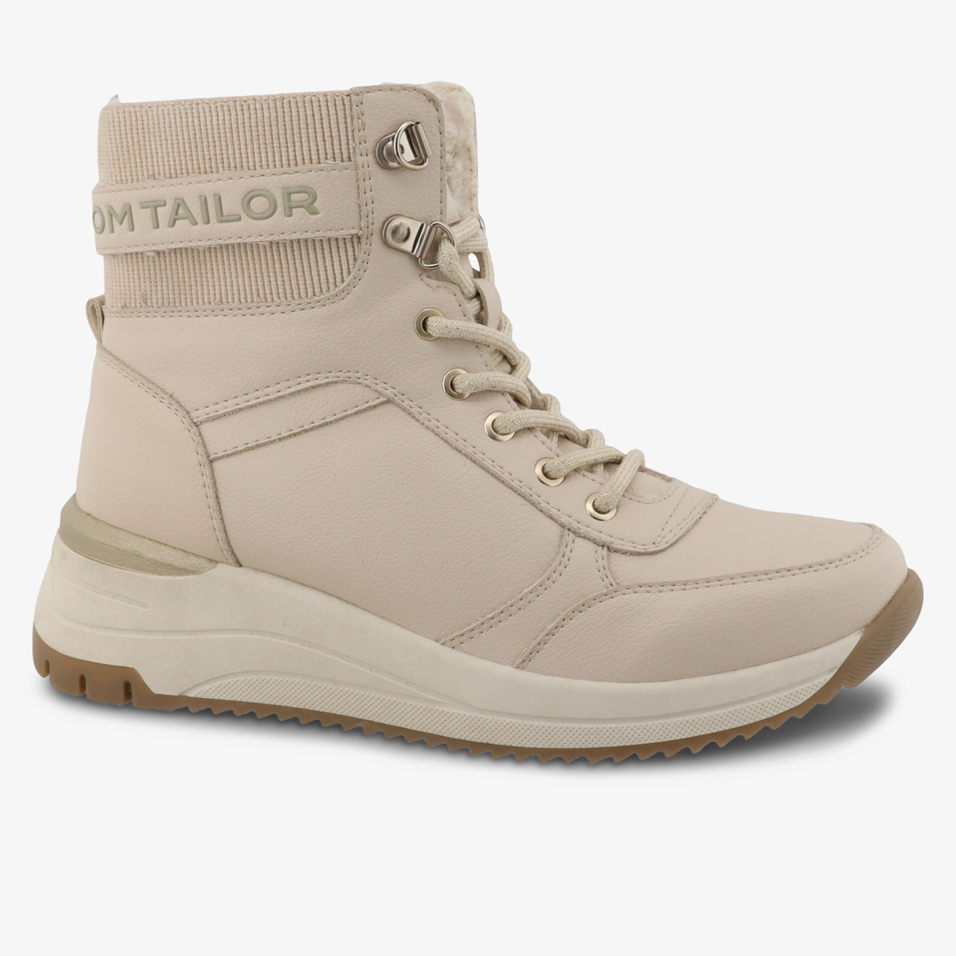 TOM TAILOR Damen Winter Boots beige