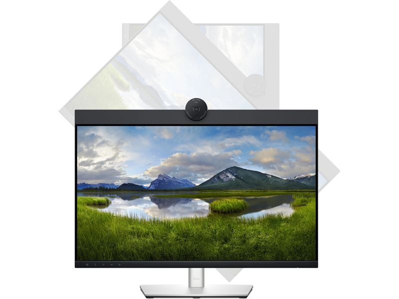 Dell Monitor P2424HEB mit Webcam Ergonomischer, augenschonender 23.8