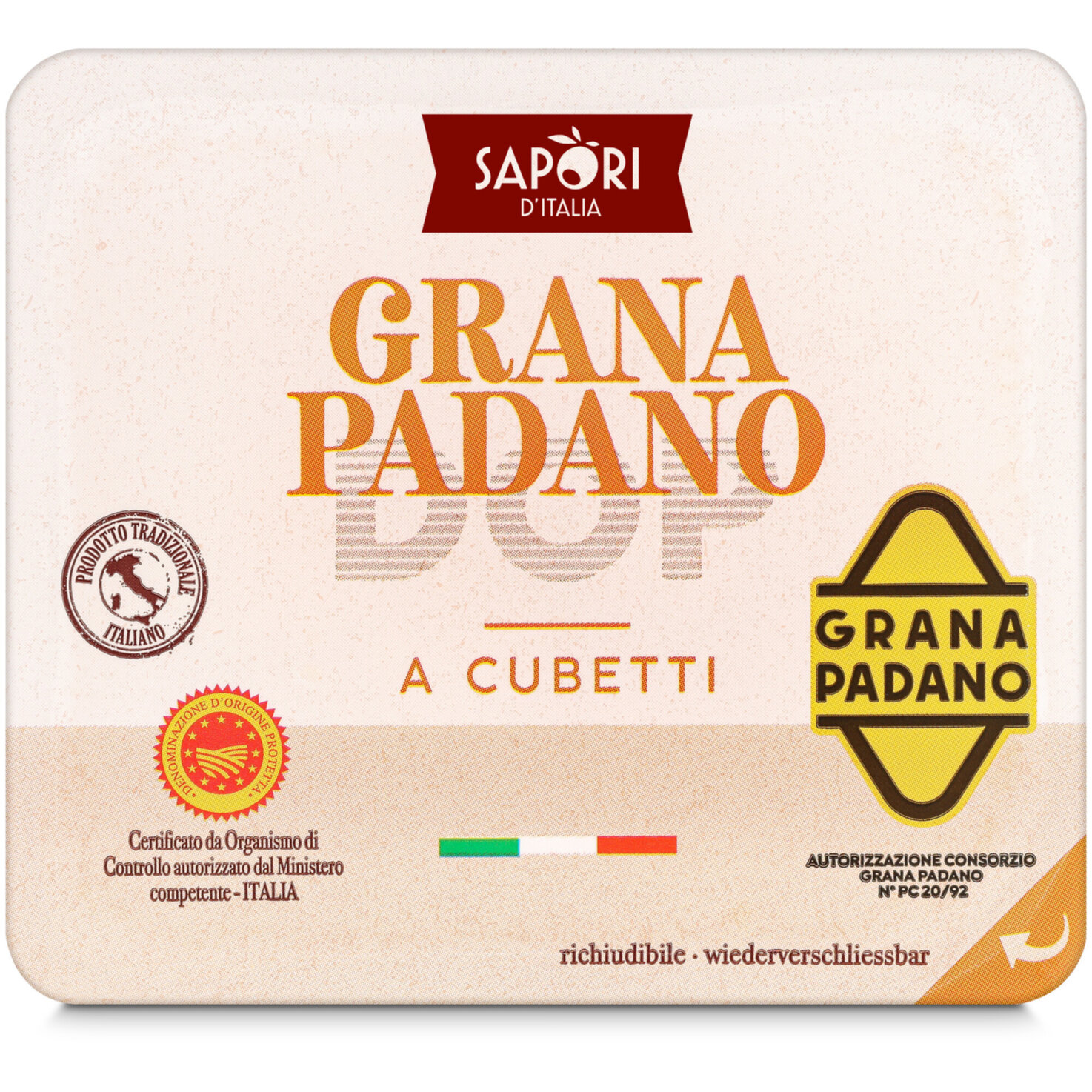Sapori Grana Padano DOP Würfel