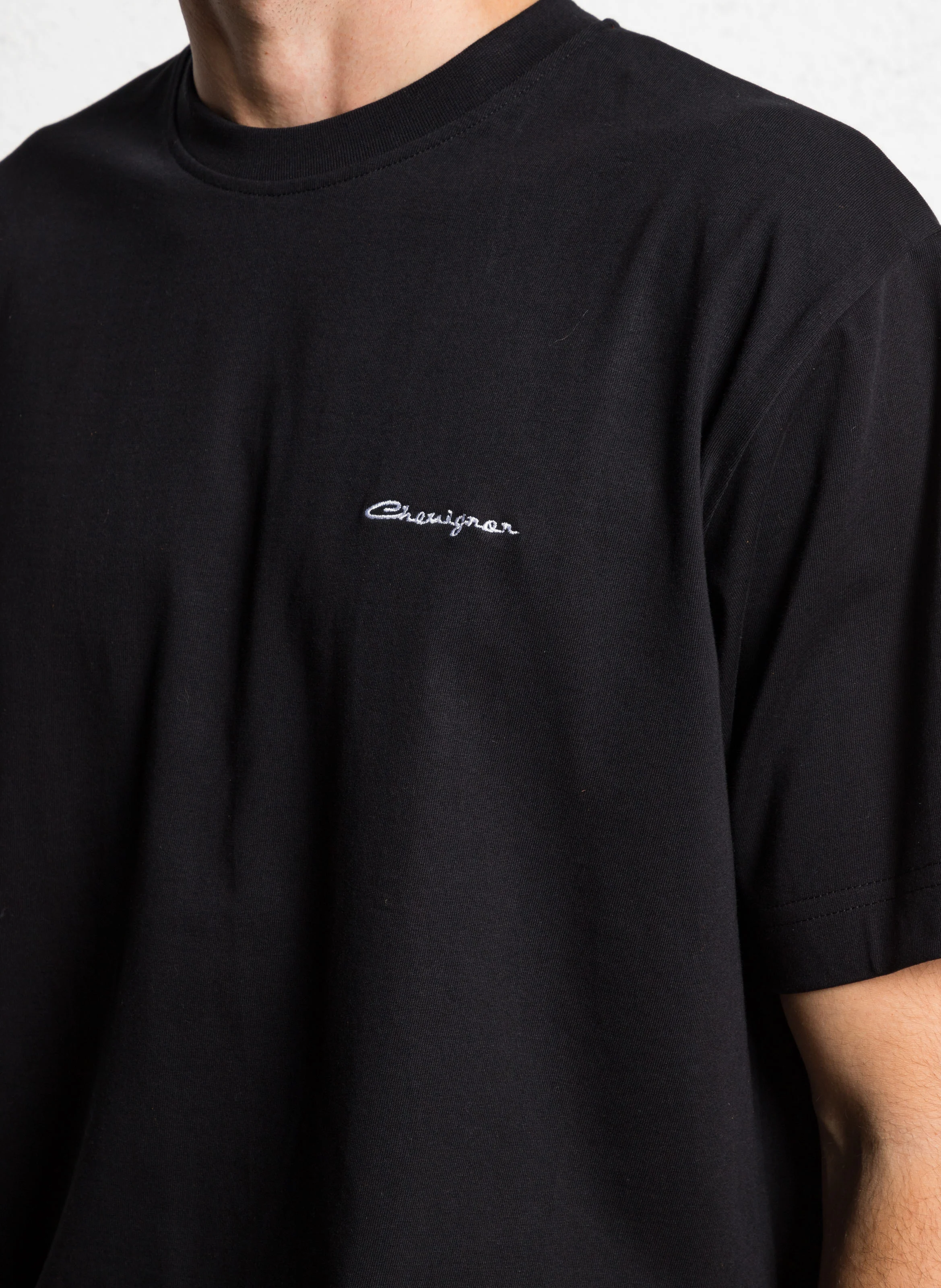 CITY - Tee-shirt ample en coton bio | Noir