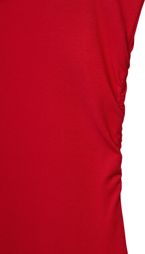 MANGO Midi-dress with straps Red