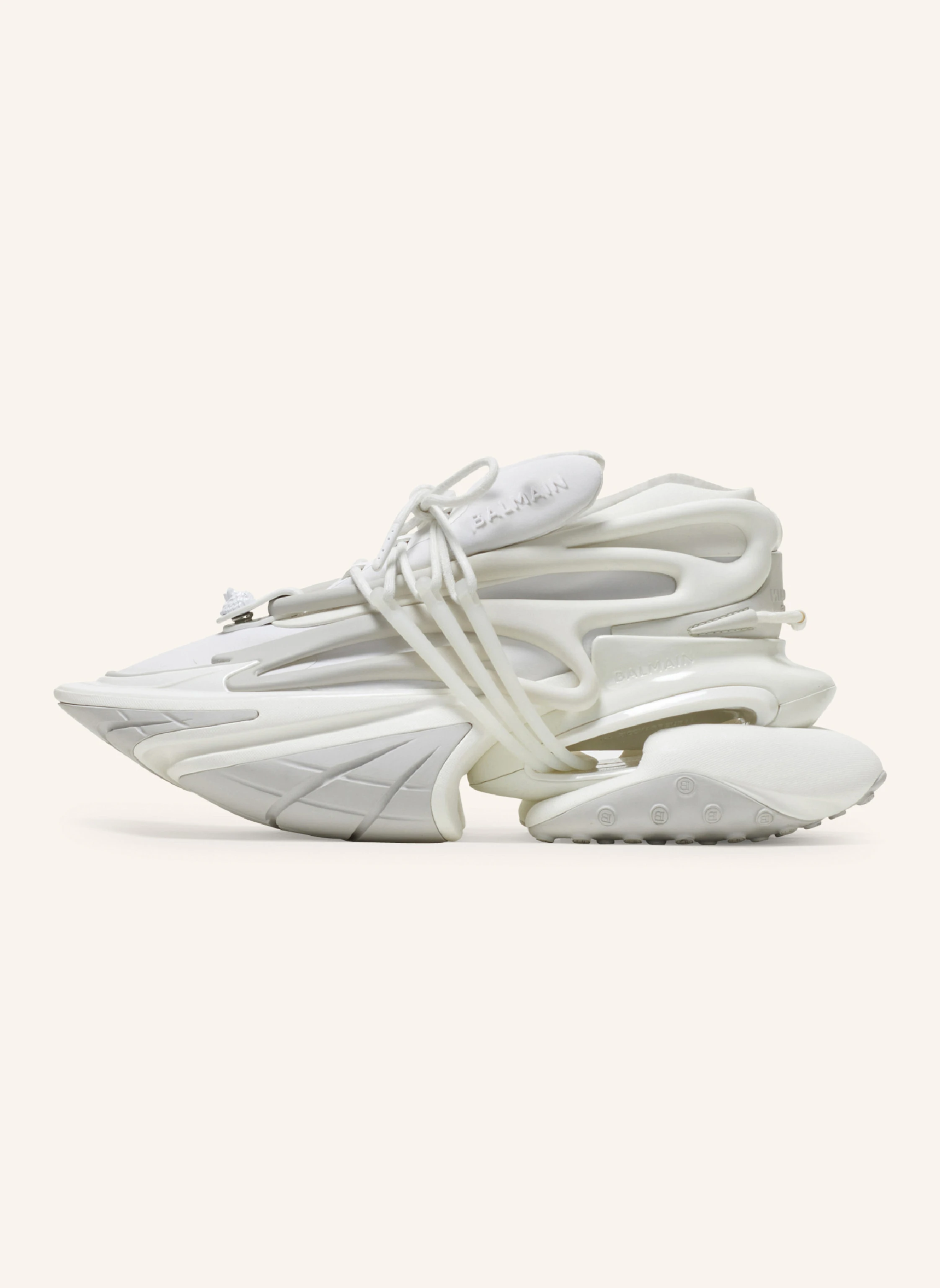 BALMAIN Sneakers Unicorn aus Neopren und Leder