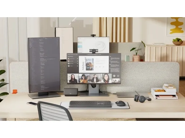 Logitech MX Brio 705 for Business - Webcam - farve - 8,5 MP - 4096 x 2160 - audio - USB-C
