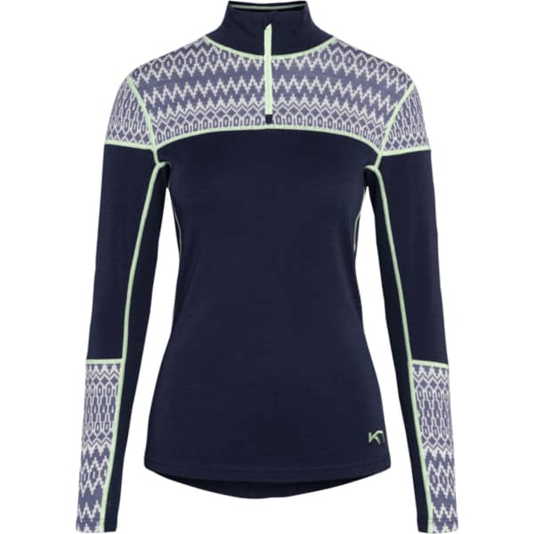 T-shirt thermique KARI TRAA SARA HZ ROYAL
