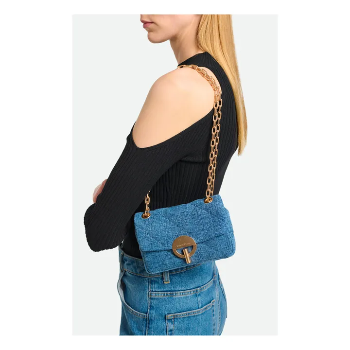 Vanessa Bruno Sac Nano Moon Lin | Bleu indigo