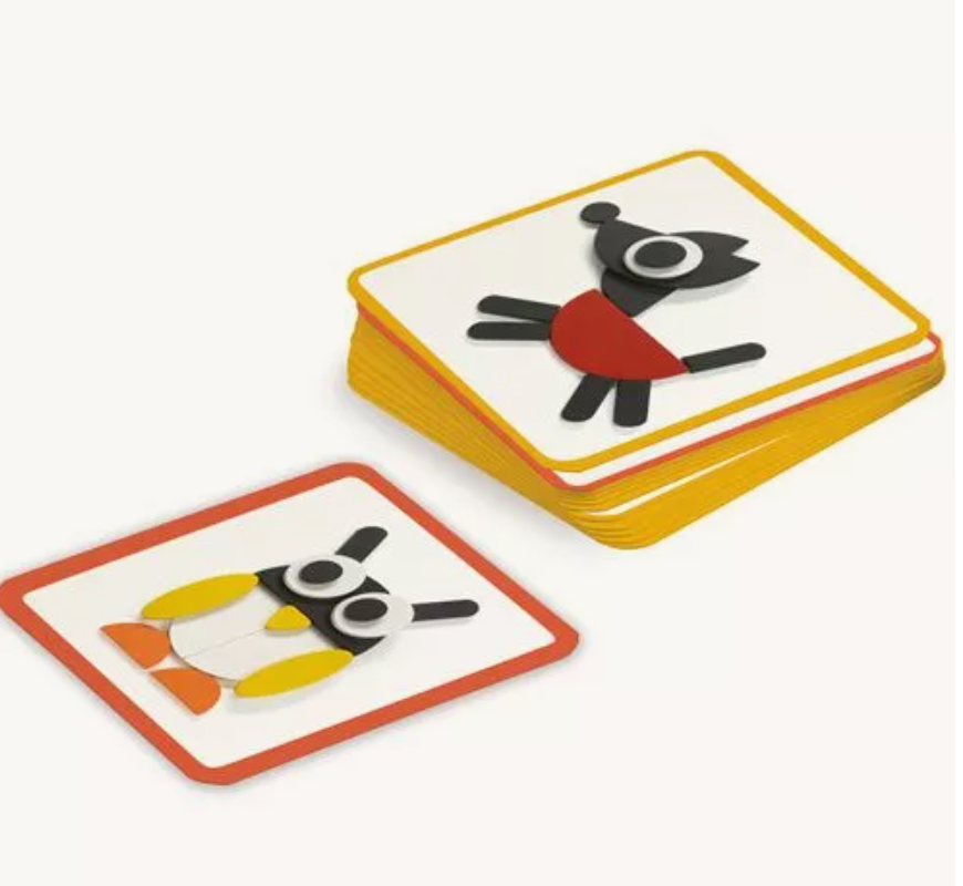 Djeco dj06432 Géoanimo blocks