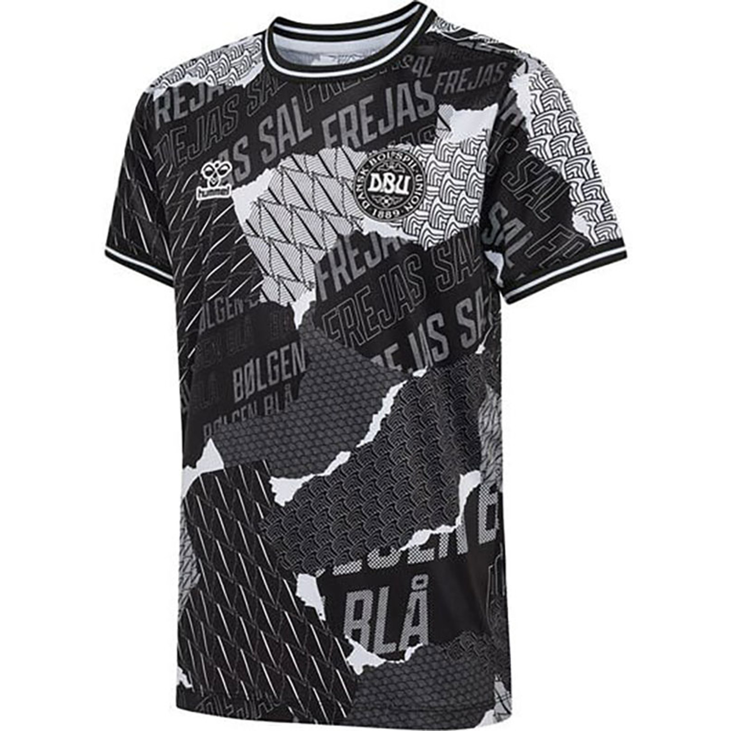 Hummel Denemarken Pre-Match Shirt Kids 2024/2026