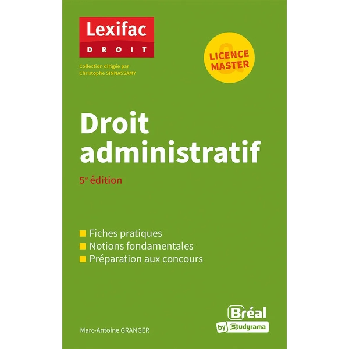 Droit administratif : licence & master