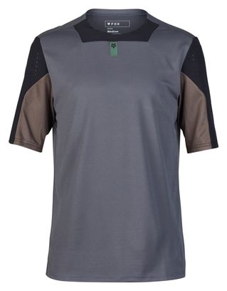 Maillot Manches Courtes Fox Defend Gris