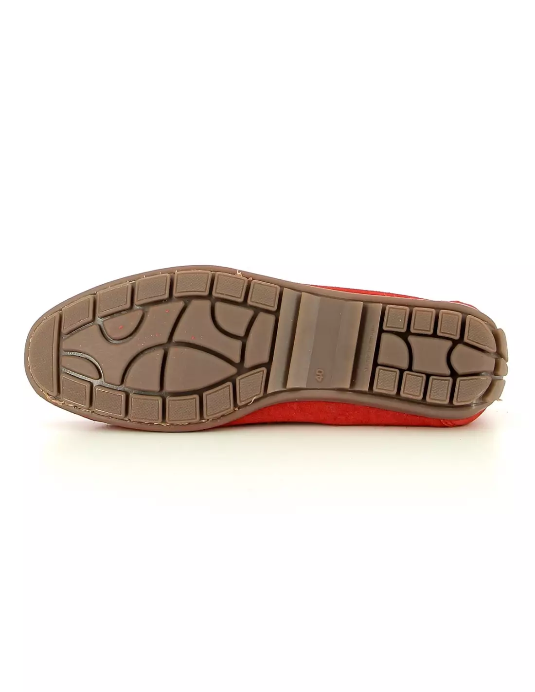 POINT D ORGUES BAMMON 81525 ROUGE - Bateaux & mocassins Rouge