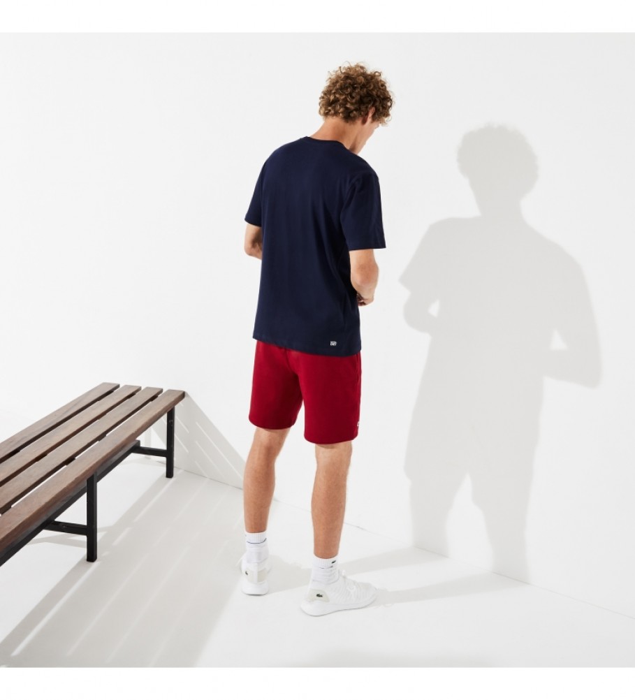 Camiseta de tênis Lacoste azul marinho