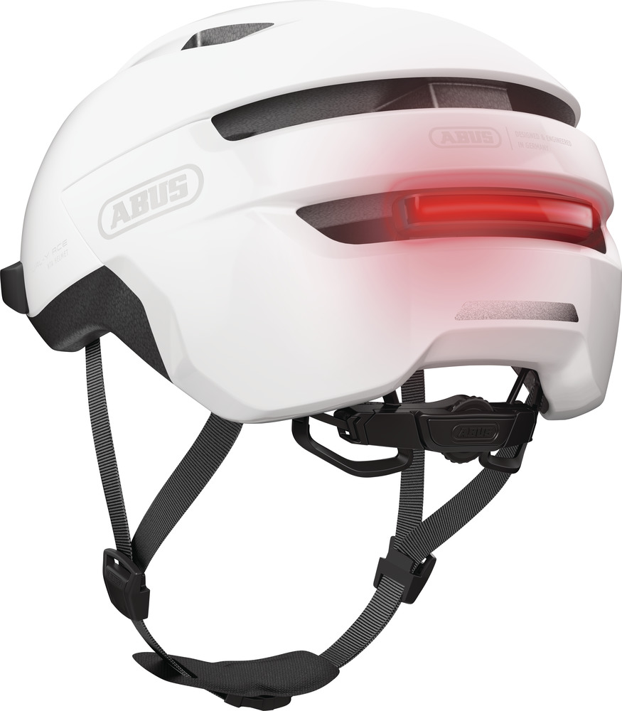 ABUS PURL-Y ACE Urban Hjelm Polar White