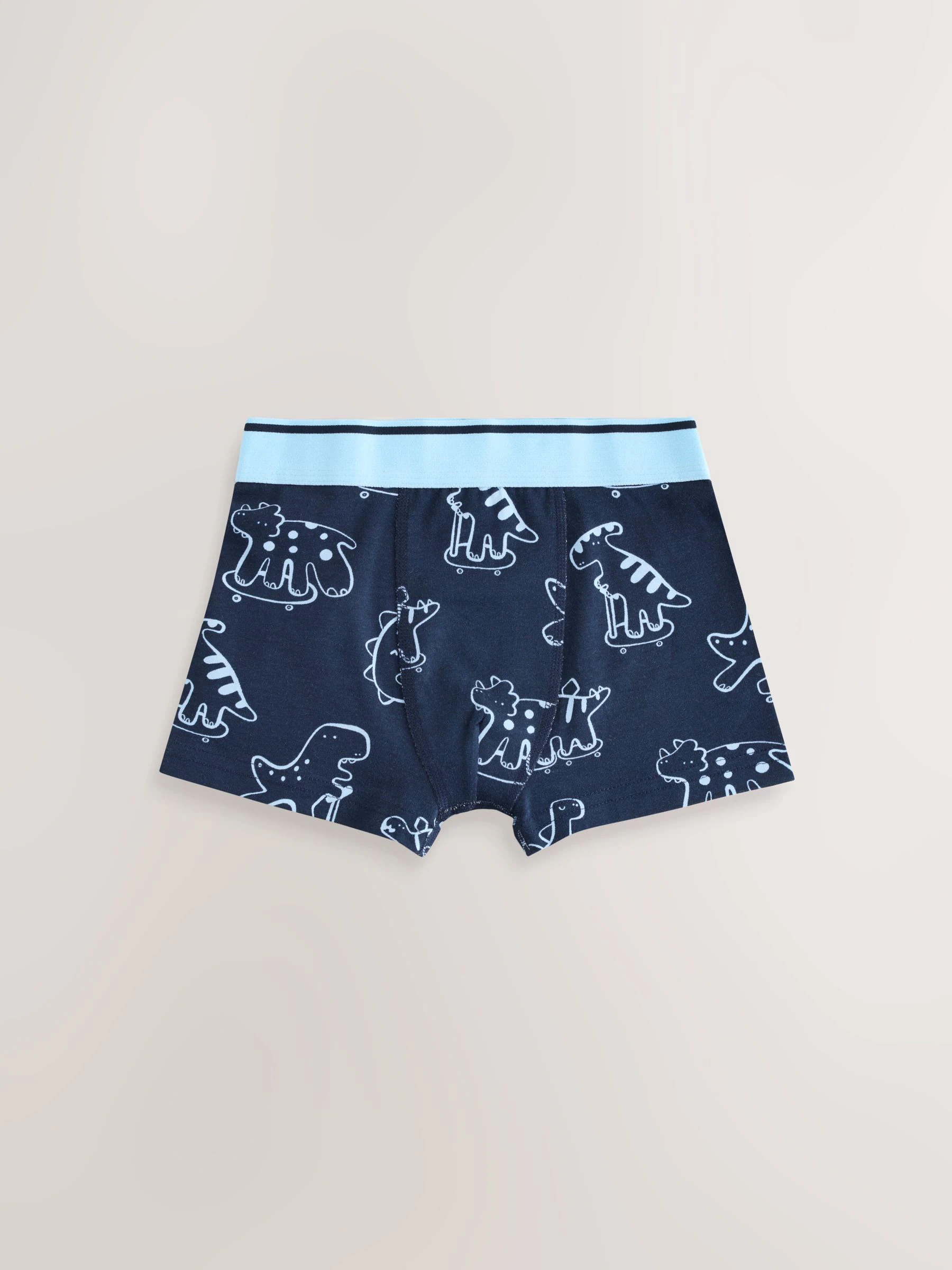 Dino Checkerboard - Verpakking van 5 trunks met motief (1,5-16jr)