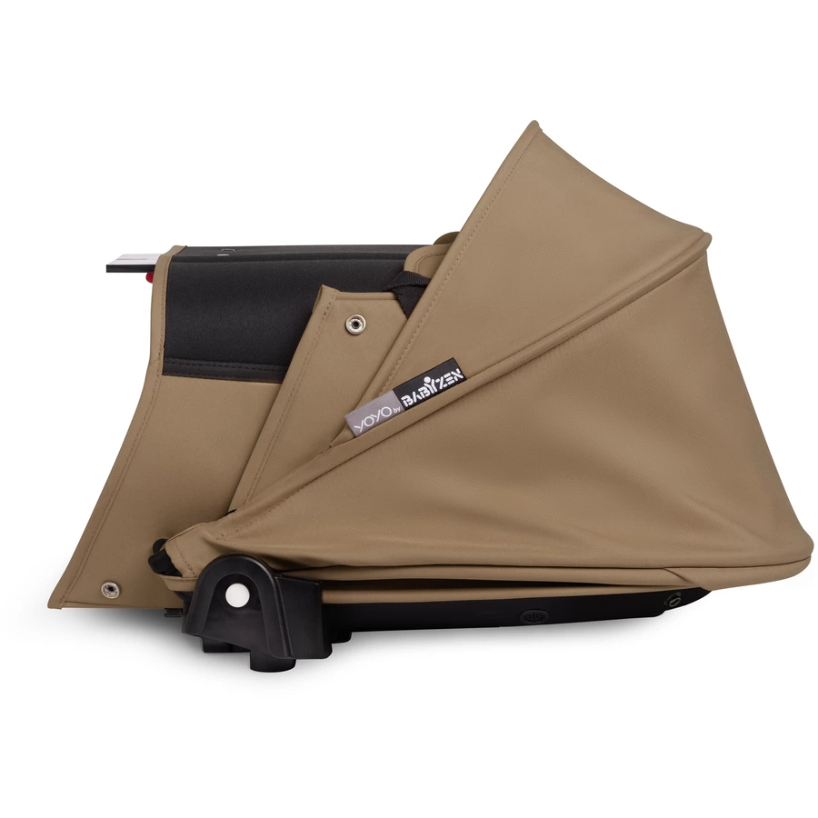 BABYZEN Kinderwagen YOYO2 0+ White mit Liegewanne Toffee