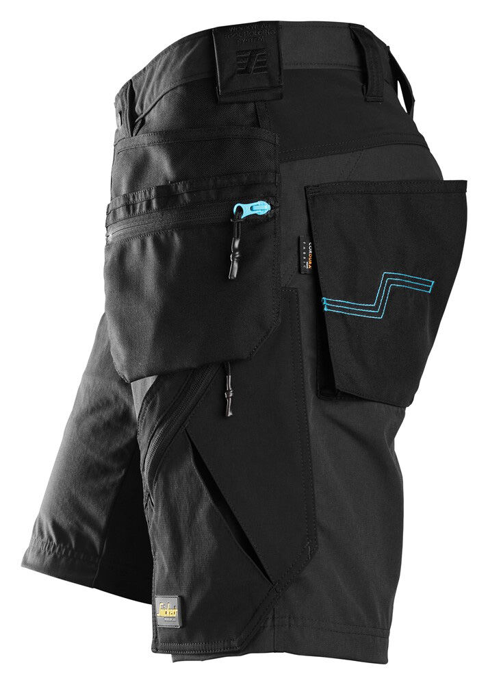 Snickers LiteWork 37.5® 6110 - Korte werkbroek - Zwart - 44