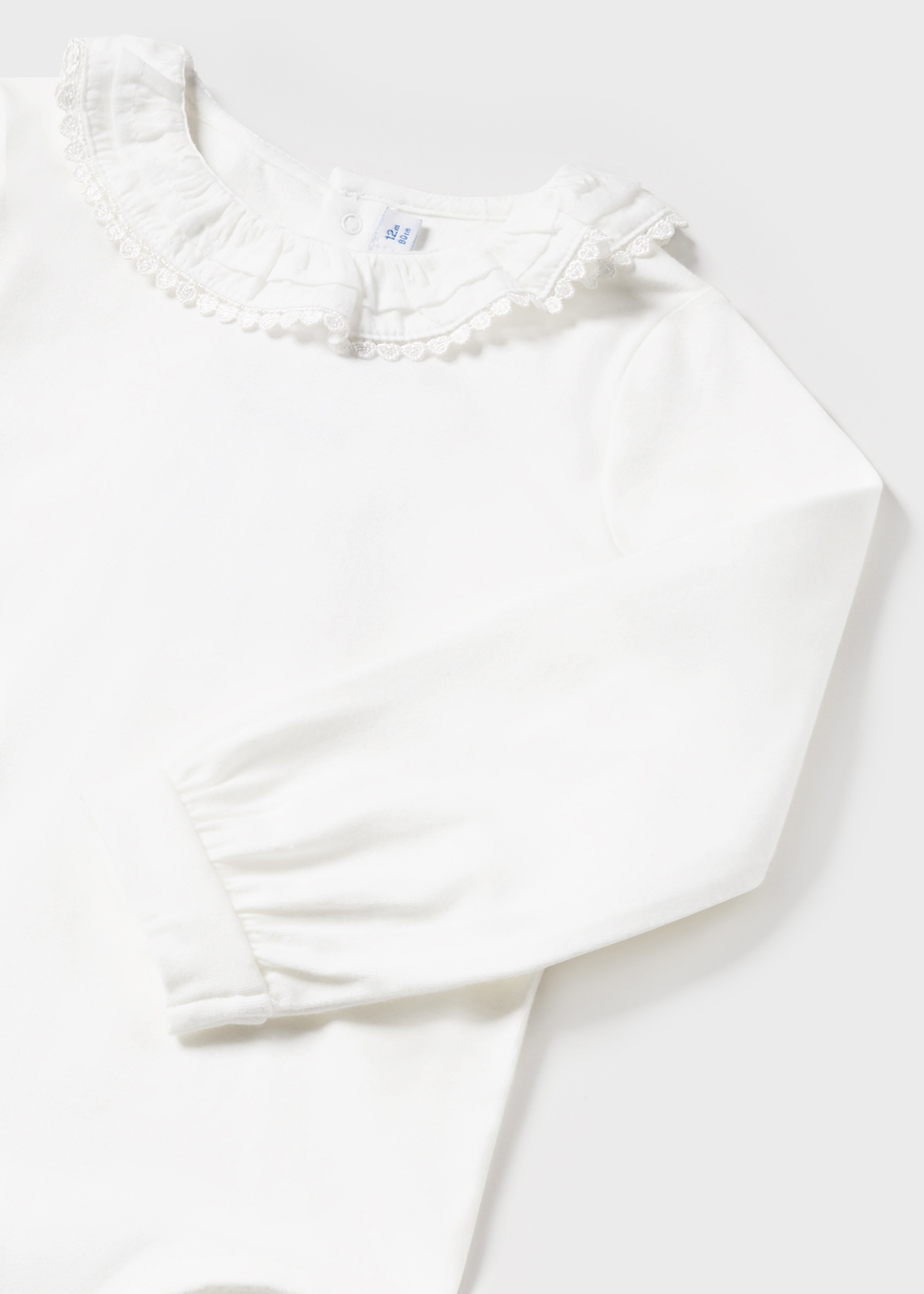 Body de bebê com babados Better Cotton