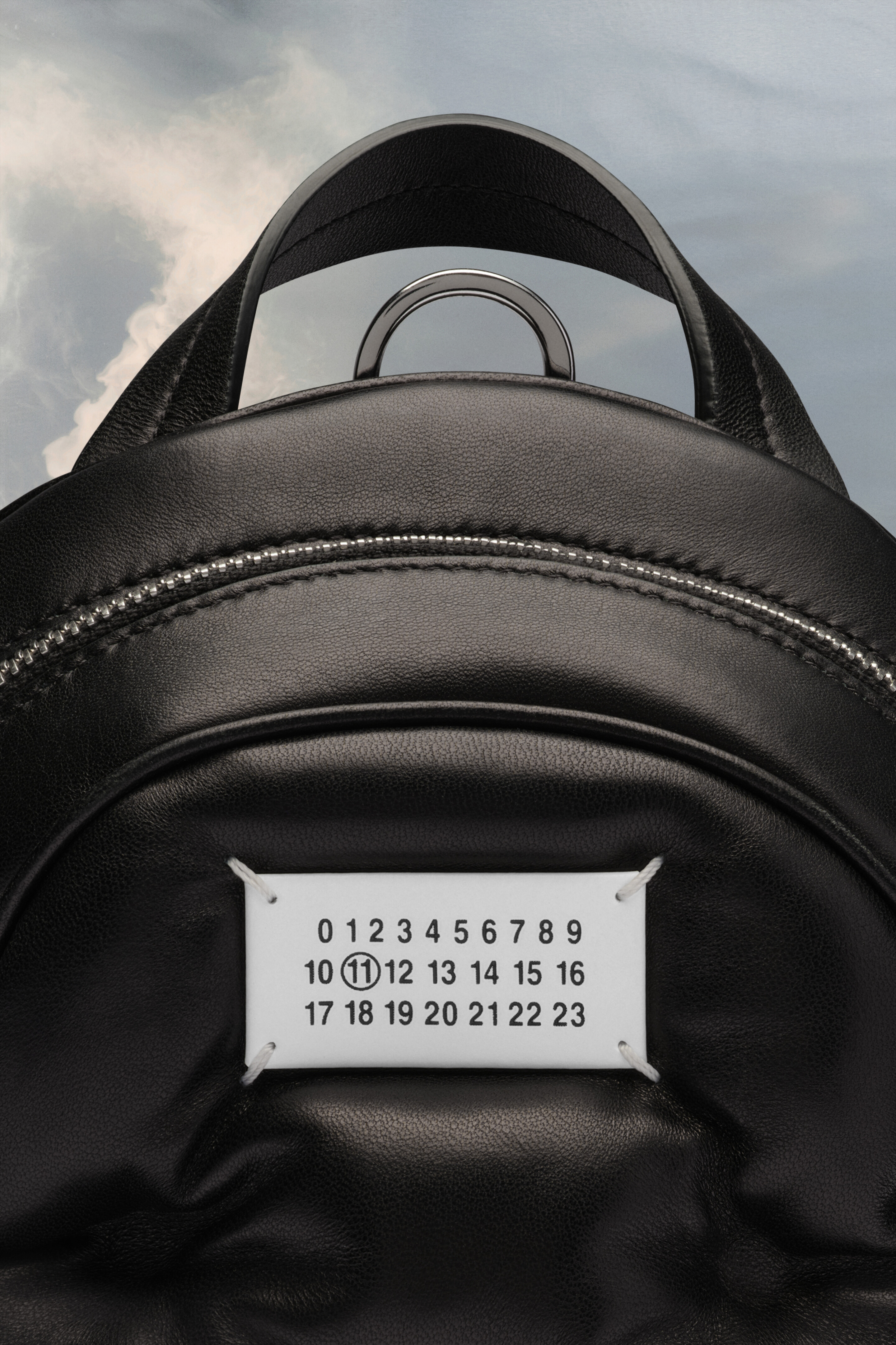 Sac à dos Glam Slam en cuir nappa | femme Noir