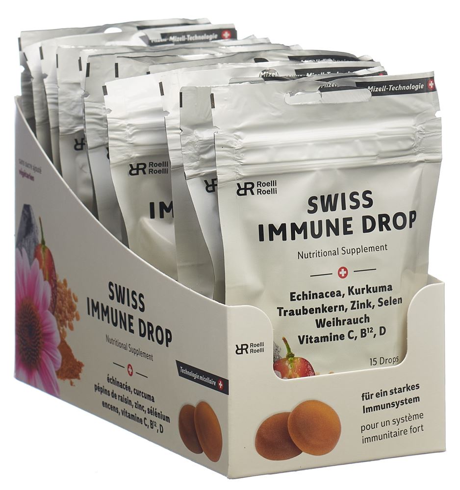 R&R SWISS IMMUNE Drop Karton 15 Stk