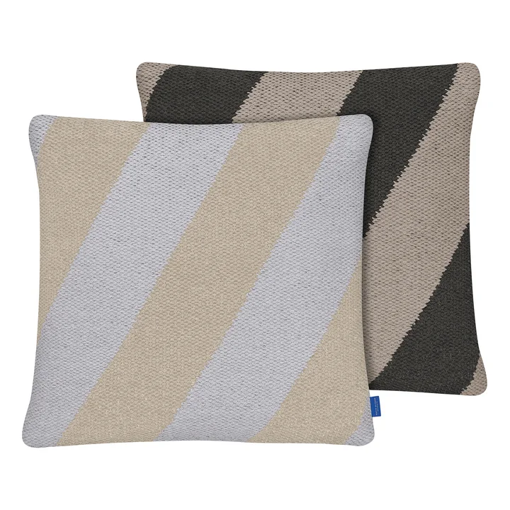 Mette Ditmer - Across Kilim Kissenbezug, 50 x 50 cm, light grey