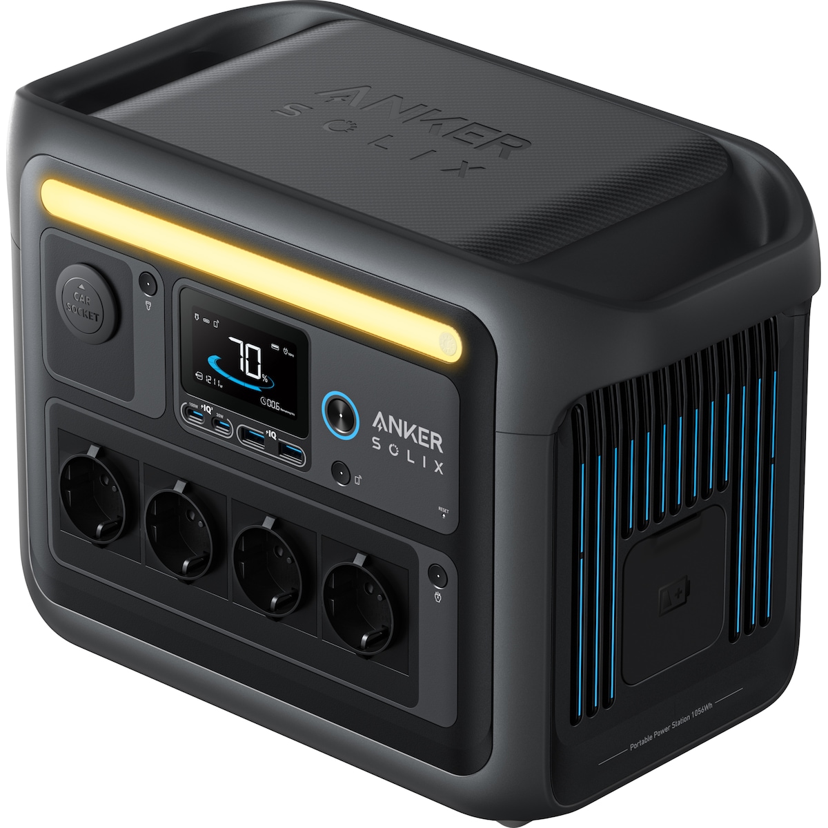 Anker Solix C1000x 1056Wh bærbar strømstasjon