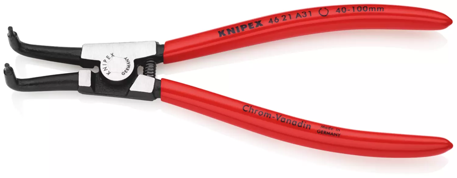 Knipex 4621A31 Borgveertang voor buitenringen - Assen - 40-100 x 200mm