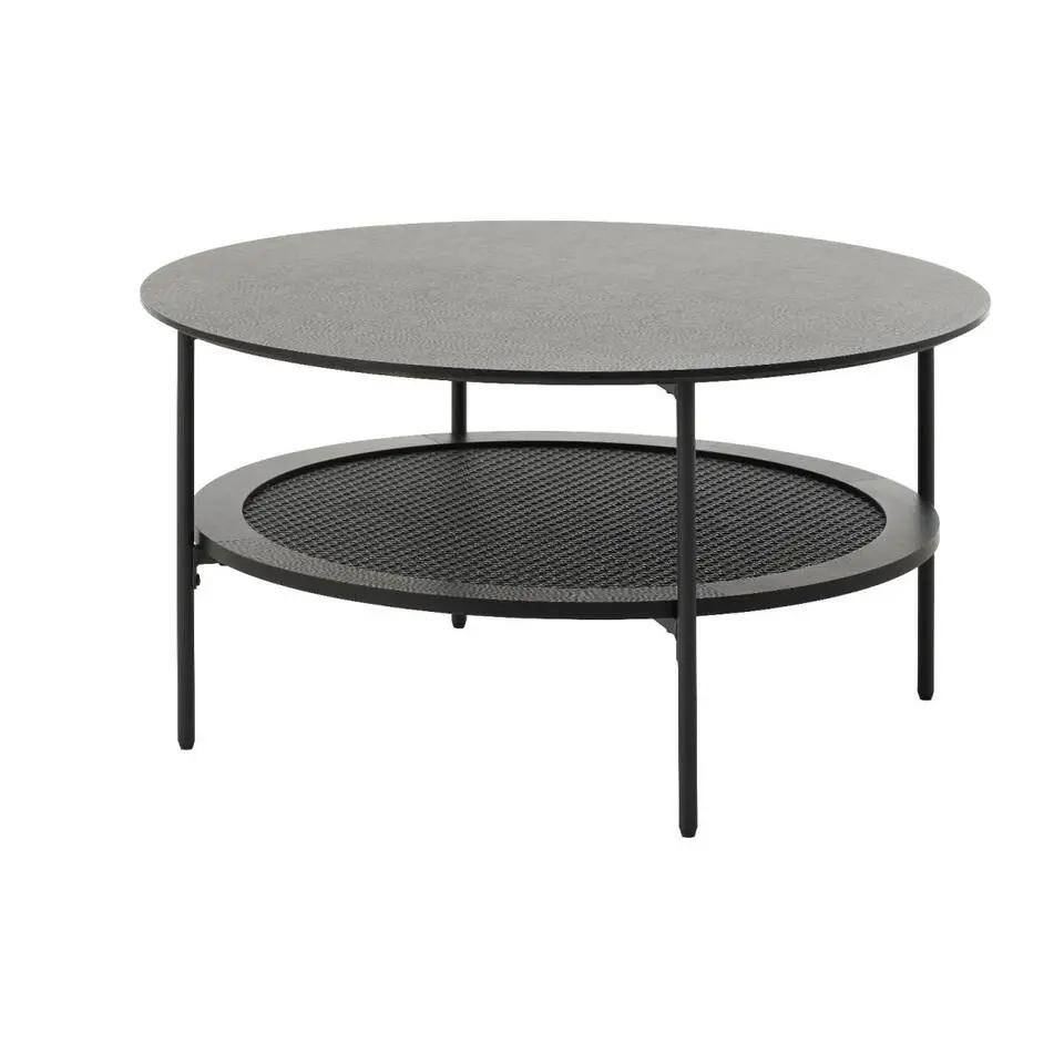 Nordic Home - Meya salontafel Ø80 cm - zwart